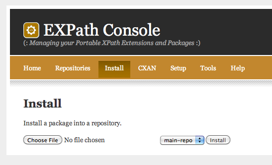 EXPath Console for MarkLogic